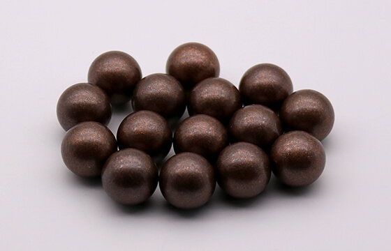 bronze plated steel ball